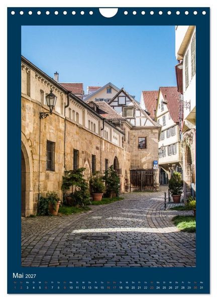 Produktbild: Esslingen am Neckar - Sehenswertes (Wandkalender 2027 DIN A4 hoch), CALVENDO Monatskalender