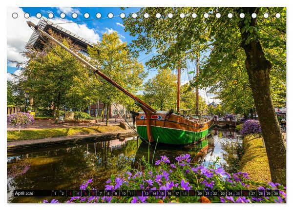 Produktbild: Papenburg - Venedig des Nordens (Tischkalender 2026 DIN A5 quer), CALVENDO Monatskalender