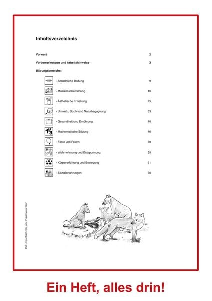 Produktbild: Kita aktiv Projektmappe Wald