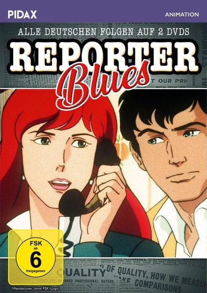 Reporter Blues / Alle 26 deutsch synchronisierten Folgen der Animeserie (Pidax Animation) [2 DVDs]