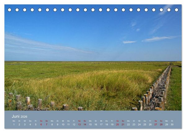 Produktbild: Westerhever (Tischkalender 2026 DIN A5 quer), CALVENDO Monatskalender