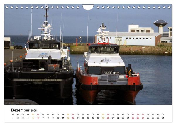 Produktbild: Helgoland Kalender (Wandkalender 2026 DIN A4 quer), CALVENDO Monatskalender