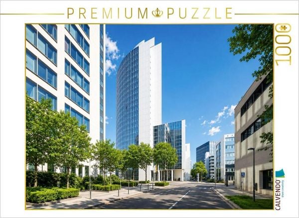 CALVENDO Puzzle Mergenthaler Allee | 1000 Teile Lege-Größe 64x48cm Foto-Puzzle für glückliche Stunden