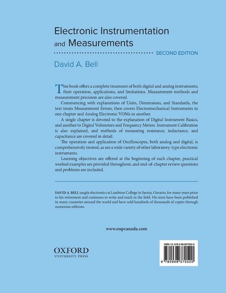 Produktbild: Electronic Instrumentation and Measurements (Revised)