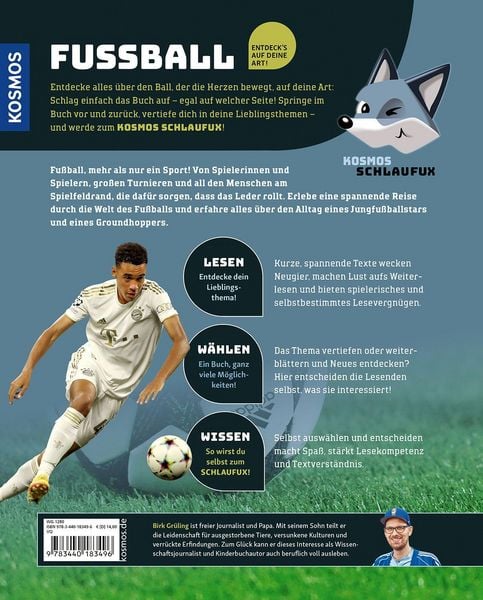 Produktbild: Kosmos SchlauFUX Fu&szlig;ball,