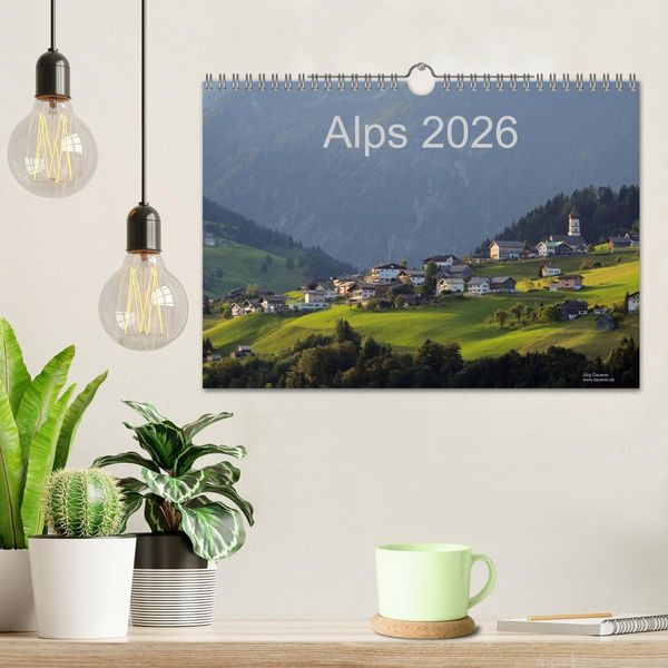 Produktbild: Alps 2026 (Wall Calendar 2026 DIN A4 landscape), CALVENDO 12 Month Wall Calendar