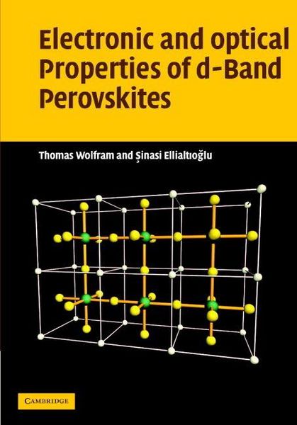 Produktbild: Electronic and Optical Properties of d-Band Perovskites