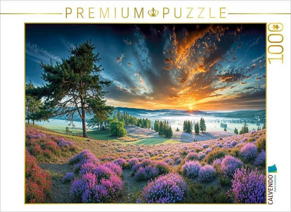 CALVENDO Puzzle Lüneburger Heide | 1000 Teile Lege-Größe 64x48cm Foto-Puzzle für glückliche Stunden, Sonstige von , Calvendo Puzzle, 4070715423391