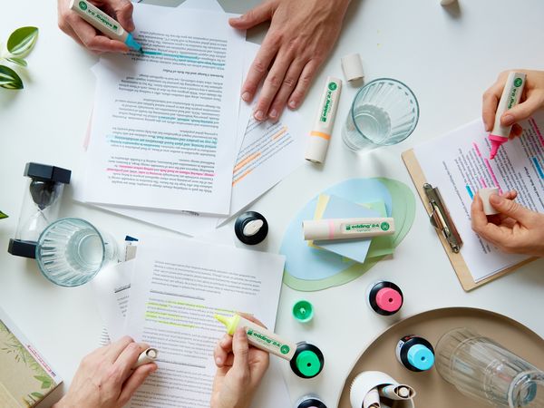 Produktbild: Edding Textmarker e-24 EcoLine pastellblau