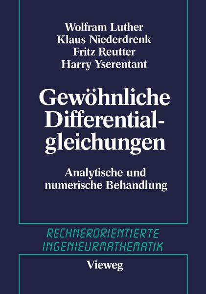 Produktbild: Gew&ouml;hnliche Differentialgleichungen