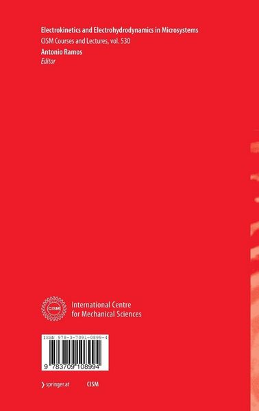 Produktbild: Electrokinetics and Electrohydrodynamics in Microsystems