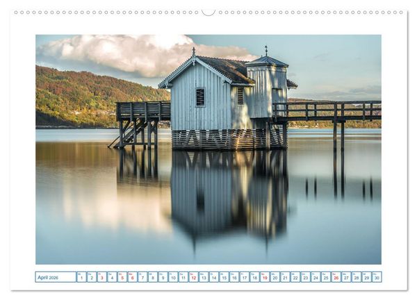 Produktbild: Bodman - sch&ouml;ner kleiner Ort direkt am Bodensee (Wandkalender 2026 DIN A2 quer), CALVENDO Monatskalender