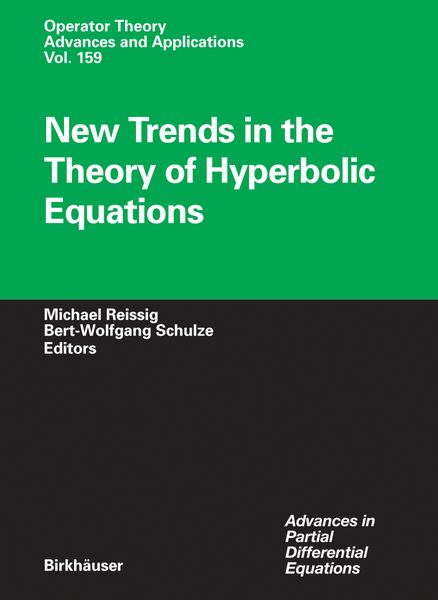 Produktbild: New Trends in the Theory of Hyperbolic Equations