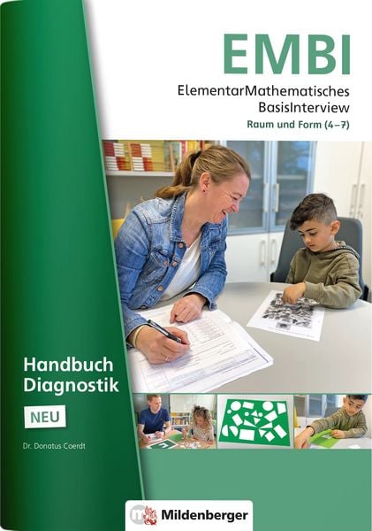 Produktbild: ElementarMathematisches BasisInterview (EMBI) &middot; Raum und Form &middot; Handbuch Diagnostik - Neubearbeitung