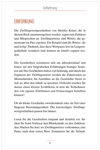 Produktbild: Demenz Besch&auml;ftigung - Zwillingswortgeschichten f&uuml;r Senioren