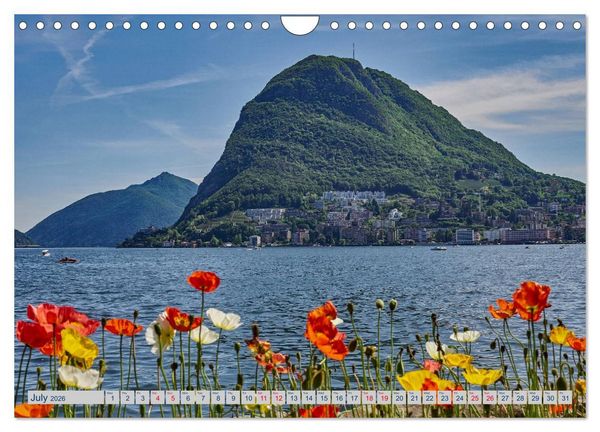 Produktbild: SWISS APLINE EMOTIONS (Wall Calendar 2026 DIN A4 landscape), CALVENDO 12 Month Wall Calendar
