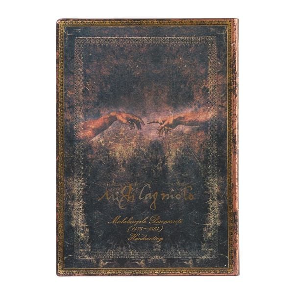 Produktbild: Softcover Notizbuch Michelangelo, Handschrift, Midi, LIN
