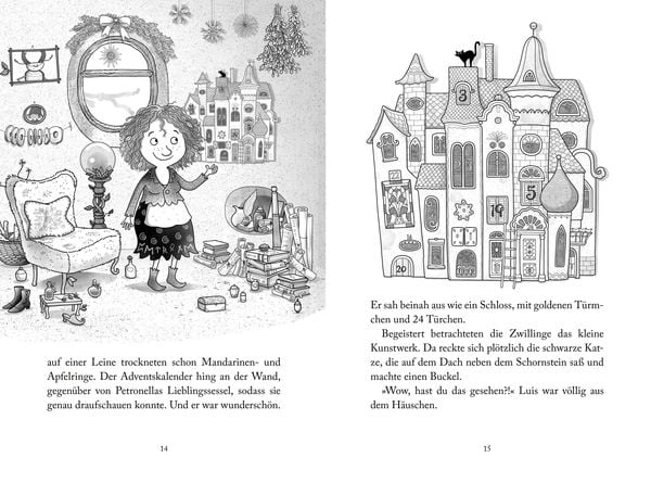 Produktbild: Petronella Apfelmus - 24 weihnachtliche Geschichten aus dem Apfelhaus (Band 10)