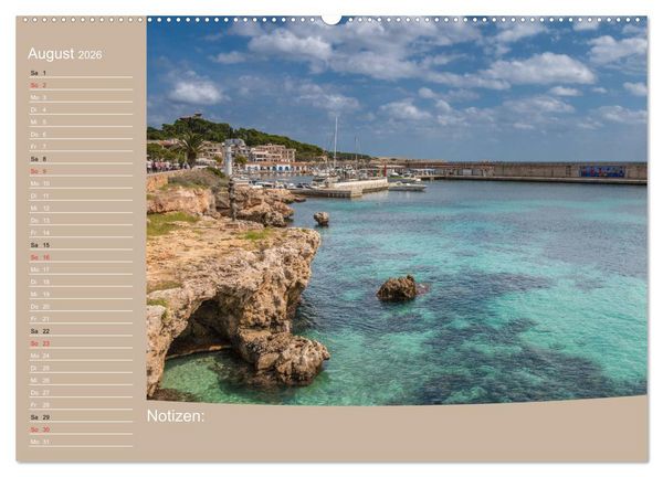 Produktbild: Im Osten von Mallorca (Wandkalender 2026 DIN A2 quer), CALVENDO Monatskalender