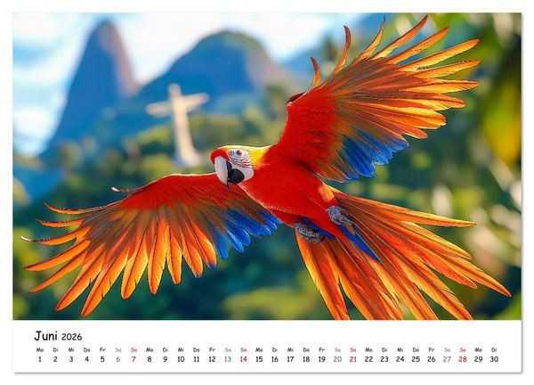Produktbild: Lustige Tierreisen - Bunter Spa&szlig; f&uuml;r Kinder (Wandkalender 2026 DIN A4 quer), CALVENDO Monatskalender