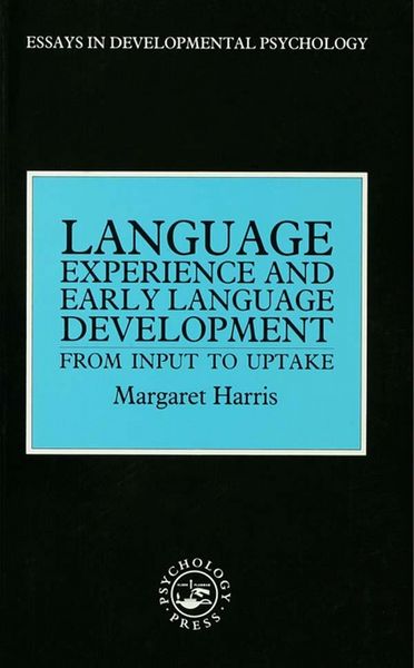 Produktbild: Language Experience and Early Language Development