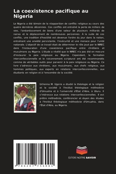 Produktbild: La coexistence pacifique au Nigeria