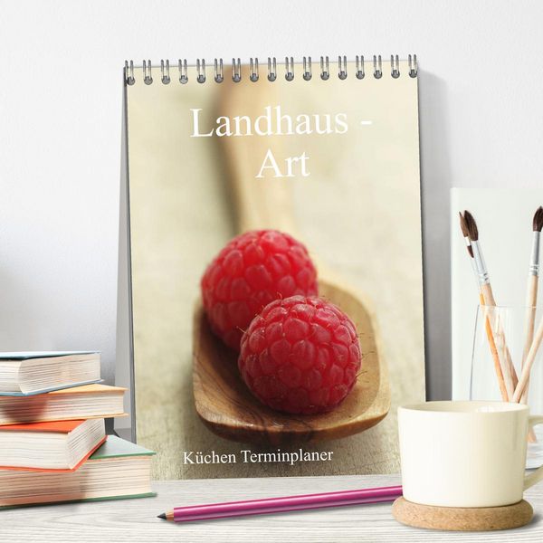 Produktbild: Landhaus-Art &ndash; K&uuml;chen Terminplaner / Planer (Tischkalender 2026 DIN A5 hoch), CALVENDO Monatskalender