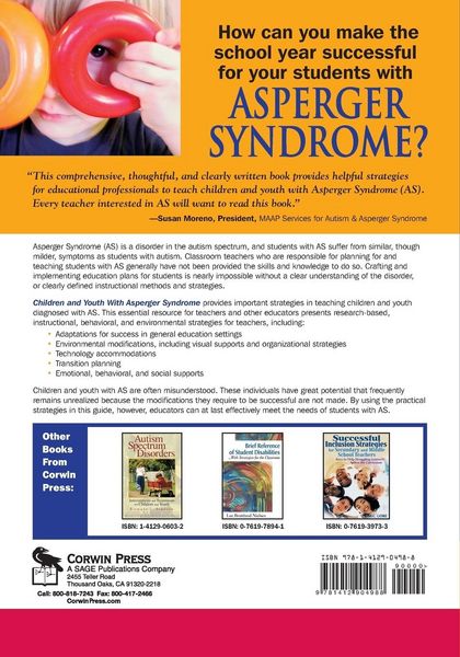 Produktbild: Children and Youth With Asperger Syndrome