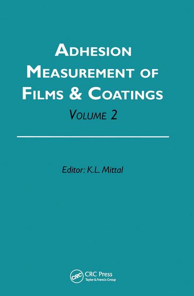 Produktbild: Adhesion Measurement of Films and Coatings, Volume 2