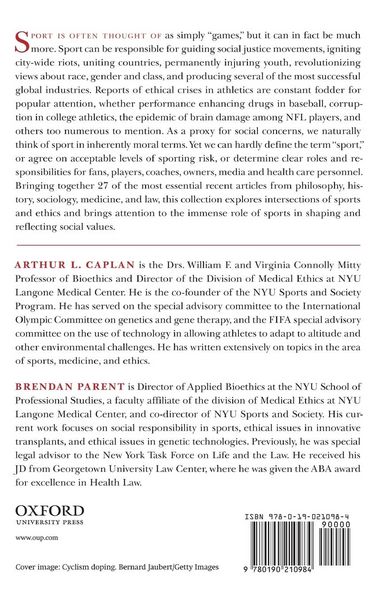 Produktbild: The Ethics of Sport