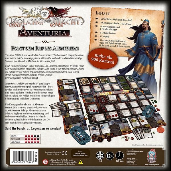 Produktbild: Ottavio - Aventuria: Kelche der Macht