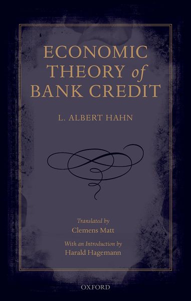 Produktbild: Economic Theory of Bank Credit