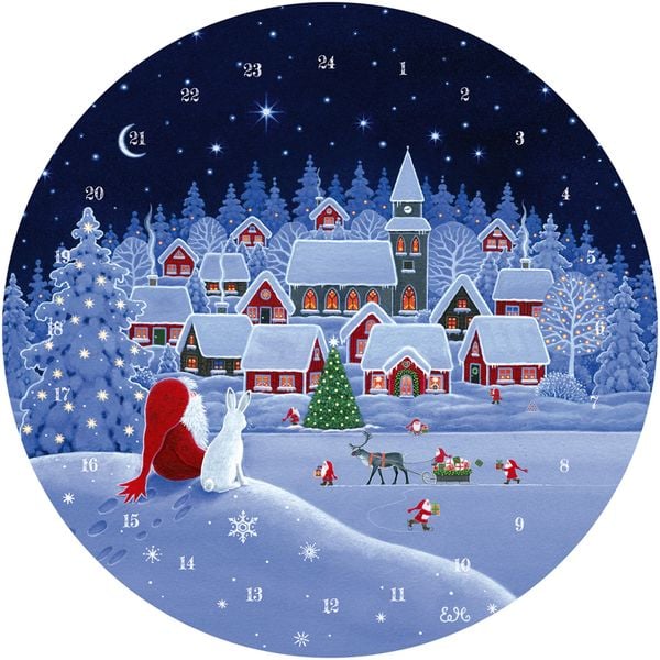 Produktbild: Adventskalender "Tomtes flei&szlig;ige Helfer"