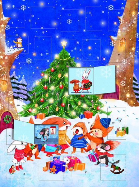 Produktbild: Wie die Tierkinder auf Weihnachten warten