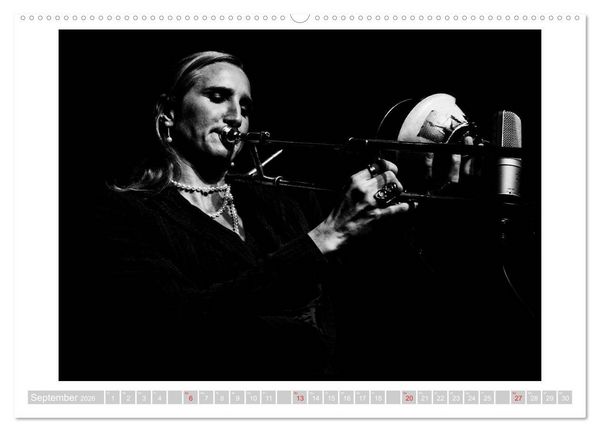 Produktbild: Jazz Ladies in der alten Schmiede (hochwertiger Premium Wandkalender 2026 DIN A2 quer), Kunstdruck in Hochglanz