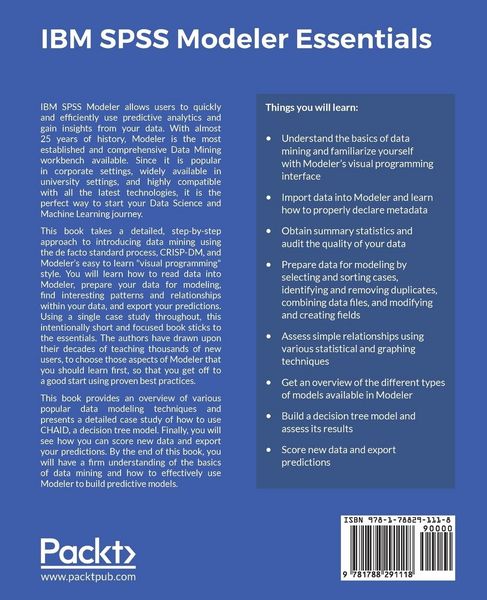 Produktbild: IBM SPSS Modeler Essentials
