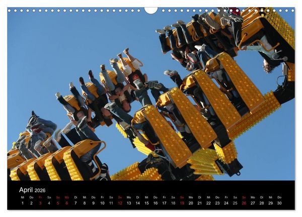 Produktbild: Jahrmarkt 2026 (Wandkalender 2026 DIN A3 quer), CALVENDO Monatskalender