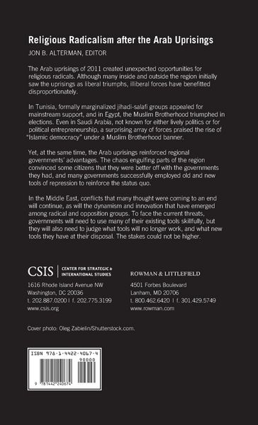 Produktbild: Religious Radicalism after the Arab Uprisings