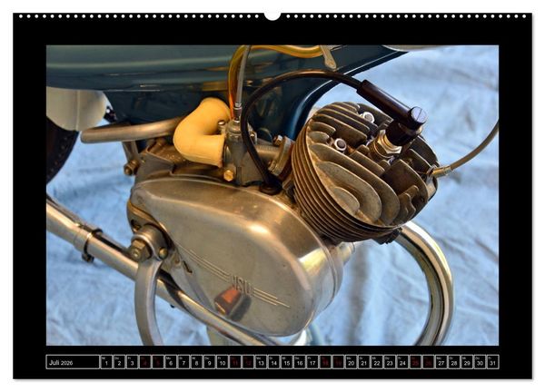 Produktbild: NSU Quickly - Mein Moped (Wandkalender 2026 DIN A2 quer), CALVENDO Monatskalender