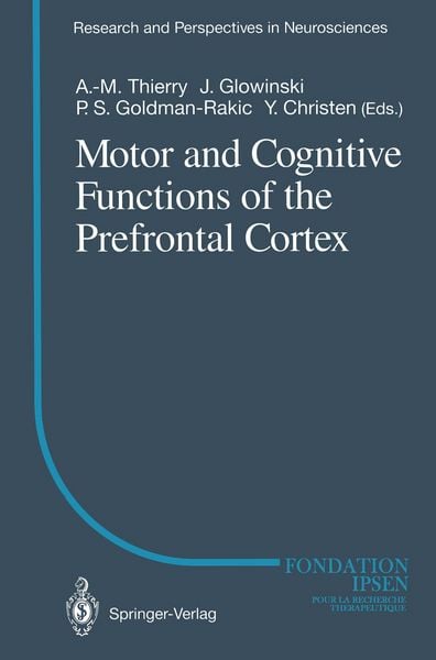 Produktbild: Motor and Cognitive Functions of the Prefrontal Cortex