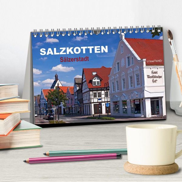 Produktbild: SALZKOTTEN - S&auml;lzerstadt (Tischkalender 2026 DIN A5 quer), CALVENDO Monatskalender