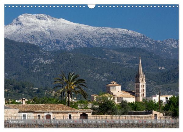 Produktbild: Balearen - Mallorca, Menorca, Ibiza und Formentera (Wandkalender 2026 DIN A3 quer), CALVENDO Monatskalender