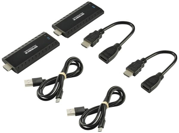 Produktbild: SpeaKa Professional HDMI&reg; HDMI-Funk&uuml;bertragung (Set) &uuml;ber Heimnetzwerk (IP-basiert) 30m