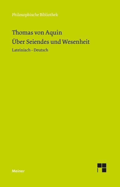 Produktbild: &Uuml;ber Seiendes und Wesenheit