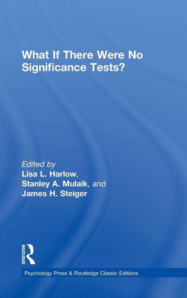 Produktbild: What If There Were No Significance Tests?