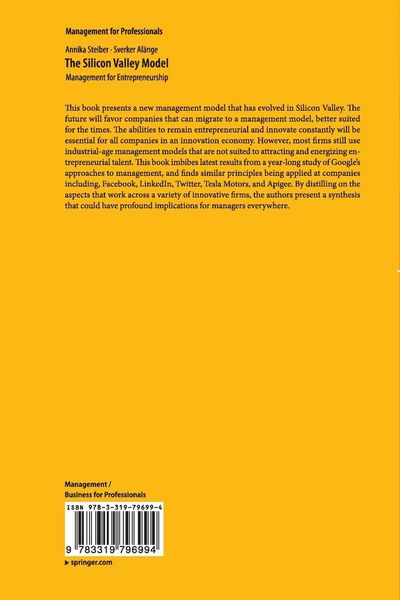 Produktbild: The Silicon Valley Model