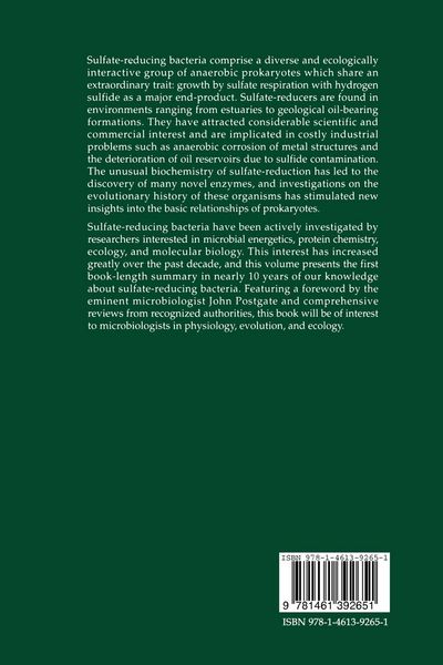 Produktbild: The Sulfate-Reducing Bacteria: Contemporary Perspectives
