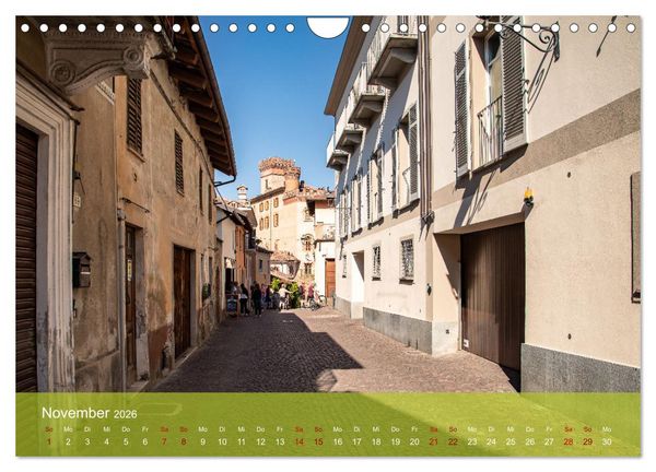 Produktbild: Barolo und Barbaresco (Wandkalender 2026 DIN A4 quer), CALVENDO Monatskalender