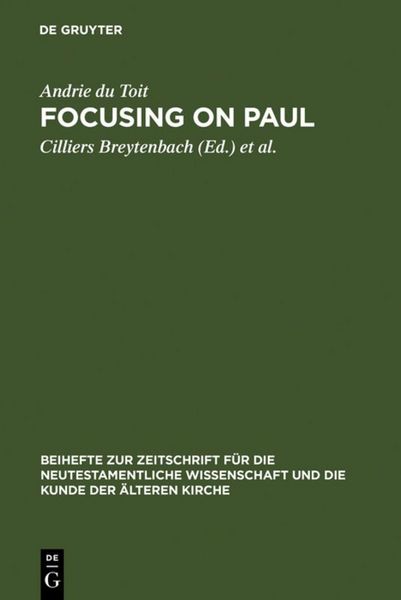 Produktbild: Focusing on Paul
