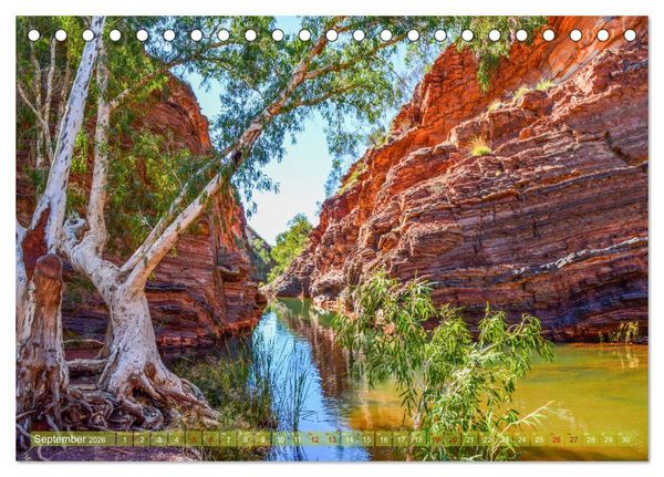 Produktbild: Australiens Westk&uuml;ste (Tischkalender 2026 DIN A5 quer), CALVENDO Monatskalender